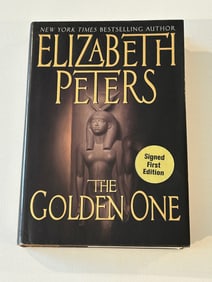 The Golden One by Elizabeth Peters SIGNED First Edition