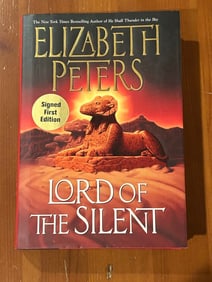Lord Of The Silent by Elizabeth Peters SIGNED First Edition