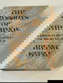 The Passions Of The Mind by Irving Stone SIGNED First Edition