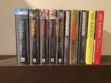 Ian Rankin SIGNED UK & U.S. Editions