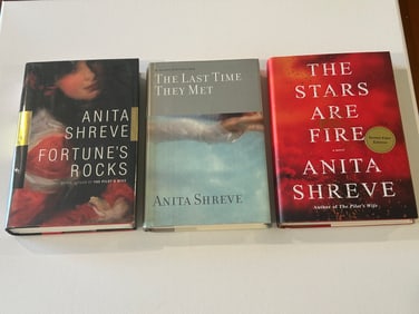 Anita Shreve SIGNED First Editions