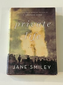 Private Life by Jane Smiley SIGNED First Edition