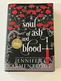 A Soul Of Ash And Blood by Jennifer L. Armentrout SIGNED First Edition