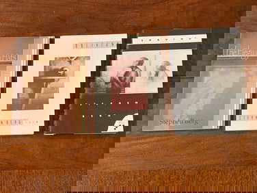 Stephen Berg SIGNED Poetry Books - Oblivion, The Elegy On Hats, Shaving