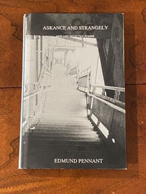 Askance And Strangely New And Selected Poems SIGNED Edmund Pennant First Edition