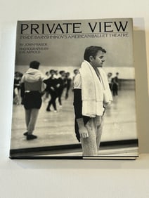 Private View Inside Baryshinikov's American Ballet Theatre by John Fraser SIGNED First Edition