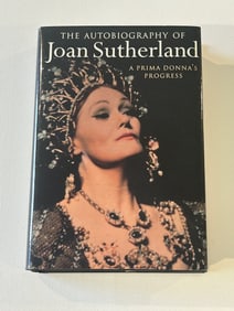 The Autobiography of Joan Sutherland SIGNED & Inscribed Second Printing