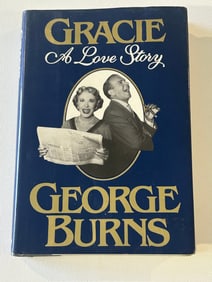 Gracie A Love Story by George Burnes SIGNED First Edition