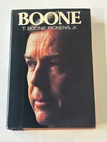 Boone by T. Boone Pickens, Jr. SIGNED & Inscribed First Edition