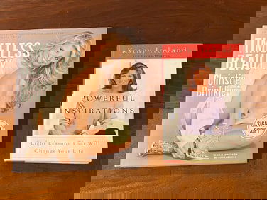 Timeless Beauty By Christie Brinkley & Powerful Inspirations By Kathy Ireland SIGNED First Edition