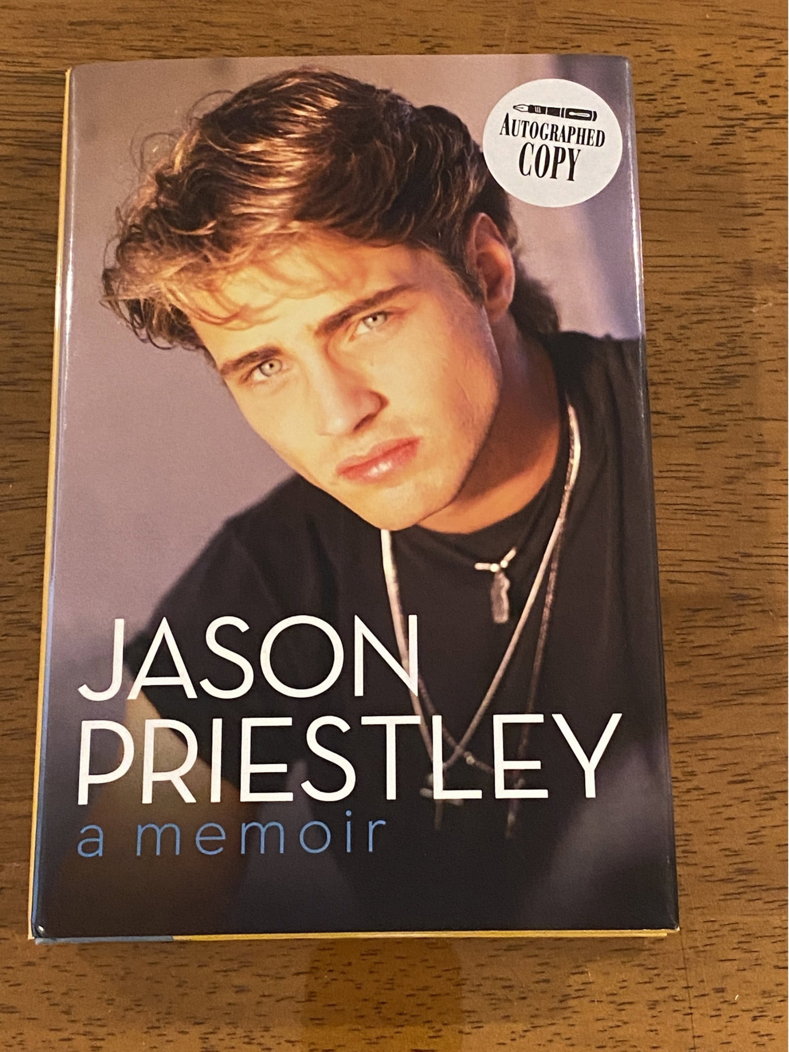 Jason Priestley A Memoir SIGNED First Edition (1 of 6)