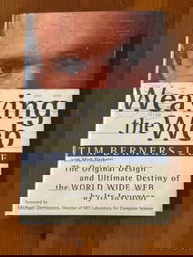 Weaving The Web by Tim Berners-Lee SIGNED First Edition Second Printing