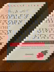 People's History Of The United States by Howard Zinn Author/Celebrity SIGNED by at 92nd St Y