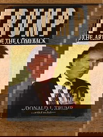 Trump The Art Of The Comeback By Donald J. Trump SIGNED & Inscribed First Edition