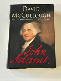 John Adams by David McCullough SIGNED Later Printing