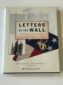 Letters On The Wall by Michael Sofarelli SIGNED First Edition