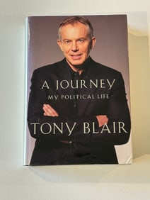 A Journey My Political Life By Tony Blair SIGNED First U. S. Edition