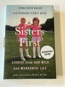 Sisters First By Jenna Bush Hager And Barbara Pierce Bush SIGNED First Edition