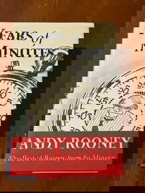 Years of Minutes by Andy Rooney SIGNED First Edition