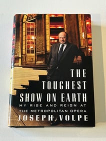 The Toughest Show On Earth by Joseph Volpe SIGNED First Edition