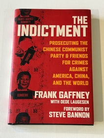 The Indictment by Frank Gaffney SIGNED & Inscribed Second Printing