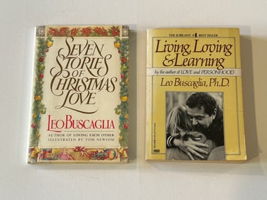 Leo Buscaglia SIGNED & Inscribed Later Printings