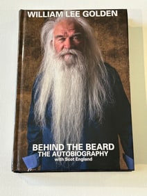 Behind The Beard The Autobiography by William Lee Golden SIGNED First Edition