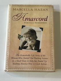 Amarcord Marcella Rmembers by Marcella Hazan SIGNED First Edition