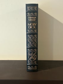 Moby Dick Or The Whale by Herman Melville Leather Bound Edition