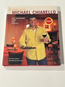At Home With Michael Chiarello SIGNED & inscribed Third Printing