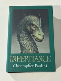 Inheritance by Christopher Paolini SIGNED First Edition