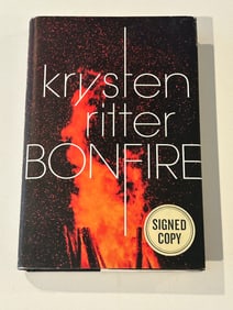 Bonfire By Krysten Ritter SIGNED First Edition