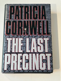 The Last Precinct by Patricia Cornwell SIGNED First Edition