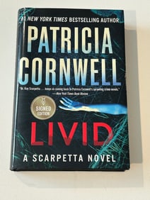 Livid by Patricia Cornwell SIGNED First Edition
