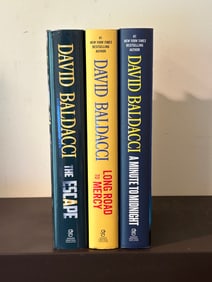 David Baldacci SIGNED First Editions