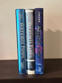 Artemis Fowl Books by Eoin Colfer SIGNED Editions