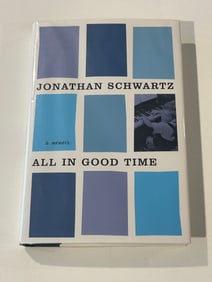 All In Good Time by Jonathan Schwartz SIGNED & inscribed First Edition