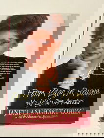 From Rage To Reason by Janet Langhart Cohen SIGNED First Edition