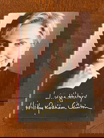 Living History by Hillary Rodham Clinton SIGNED First Edition