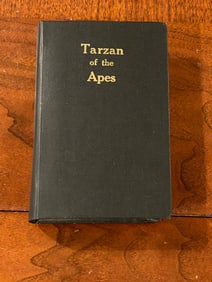 Tarzan Of The Apes By Edgar Rice Burroughs First Thus With Frontispiece Rebacked