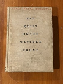 All Quiet On The Western Front by Erich Maria Remarque Early Printing