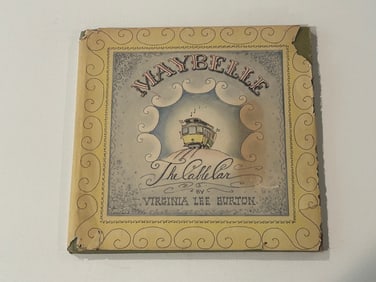 Maybelle The Cable Car by Virginia Lee Burton First Edition