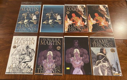 Game Of Thrones First Printing Comics Complete Set Of 24 Variant Issues