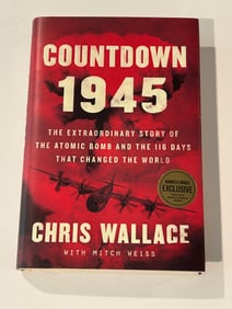 Countdown 1945 by Chris Wallace SIGNED First Edition