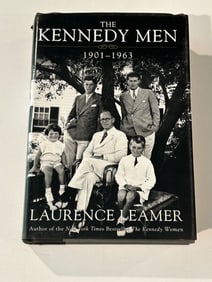 The Kennedy Men 1901-1963 by Laurence Leamer SIGNED & inscribed First Edition