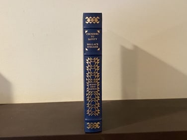 Crossing To Safety by Wallace Stegner SIGNED Leather Bound First Edition