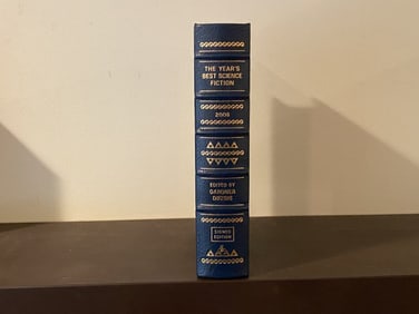 The Year's Best Science Fiction SIGNED by Nebula Award Winner Gene Wolfe Leather Bound Edition