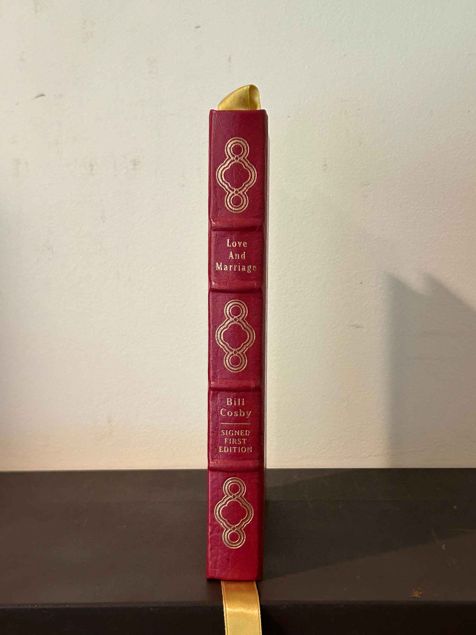 Love And Marriage by Bill Cosby SIGNED Leather Bound First Edition (1 of 6)