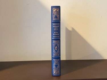 Nine Women By Shirley Ann Grau SIGNED Leather Bound First Edition