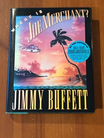 Where Is Joe Merchant? by Jimmy Buffett SIGNED First Edition